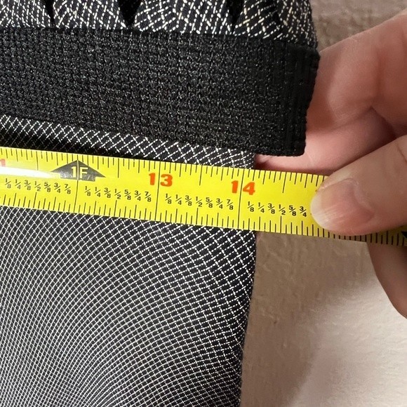 J.S.J. Sz 2P Sheath Maxi Dress Black with Overlay Side Zip - Picture 11 of 11